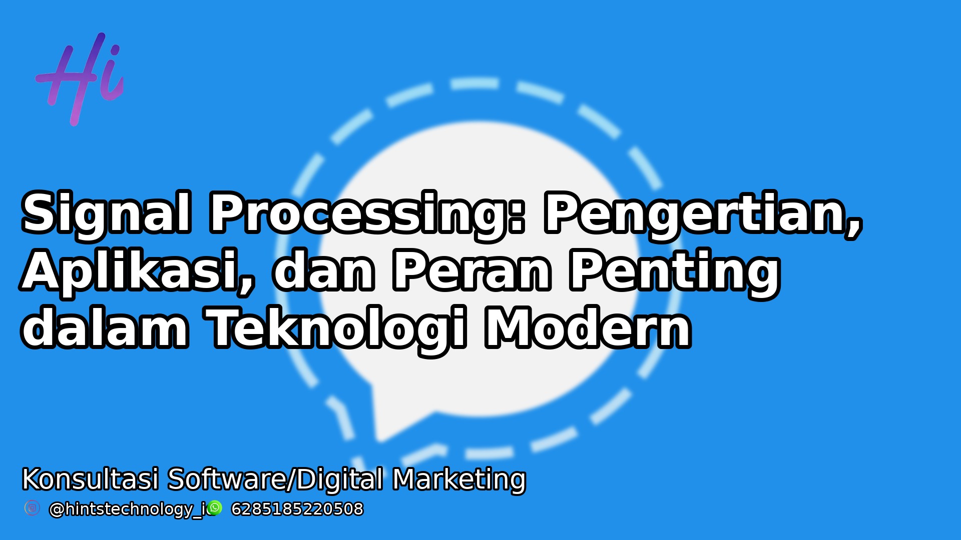 Signal Processing: Pengertian, Aplikasi, dan Peran Penting dalam Teknologi Modern