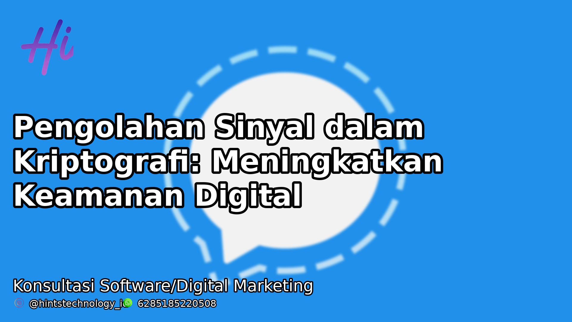 Pengolahan Sinyal dalam Kriptografi: Meningkatkan Keamanan Digital