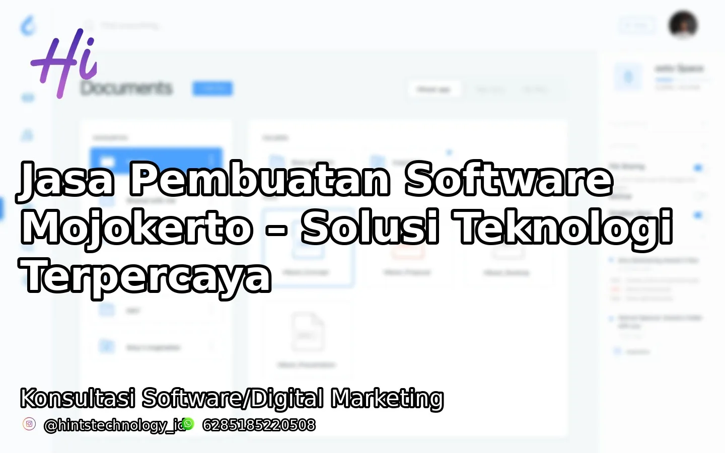 Jasa Pembuatan Software Mojokerto – Solusi Teknologi Terpercaya